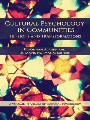 cover image of Cultural Psychology in Communities